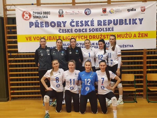 Šternberské volejbalistky jsou přebornicemi České obce sokolské