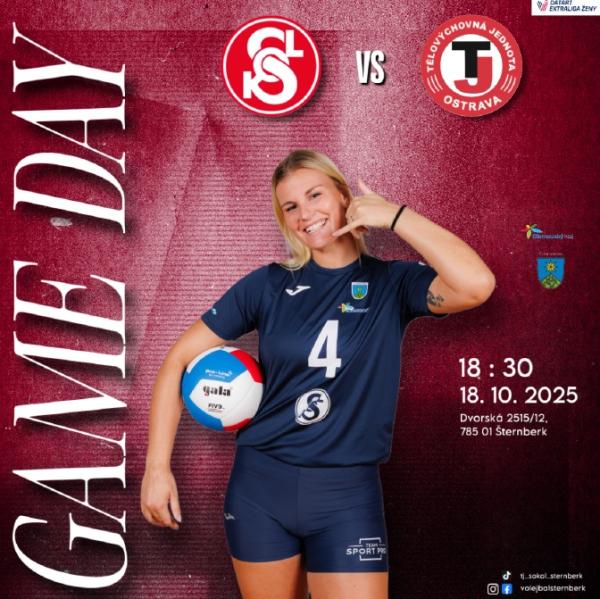 Šternberské volejbalistky hostí Ostravu